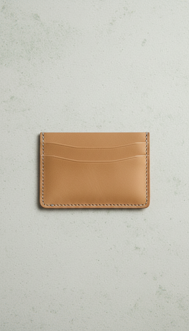 Signature Leather Card Holder