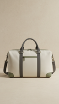 Minimalist Canvas Weekender Bag